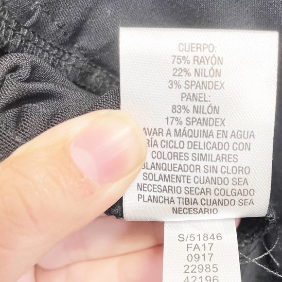 JM Collection Slim Leg Black Pants XXL Short - Picture 11 of 15